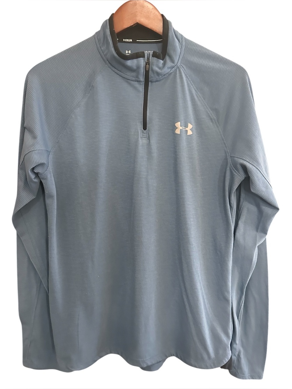 Under Armour Blue Performance Quarter-Zip Pullover Size L